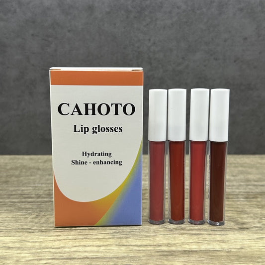 CAHOTO Premium Moisturizing Lip Glosses Collection High Shine Long Lasting Plumping Effect For All Day Wear