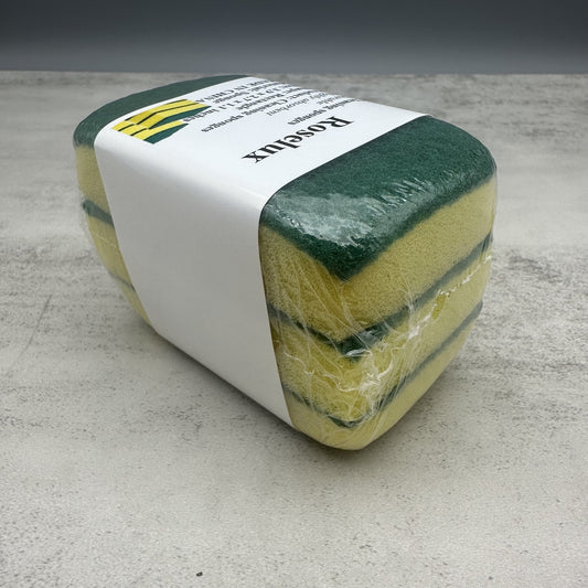 Roselux High-Quality Cleaning Sponges for Everyday Dishwashing and Kitchen Cleaning