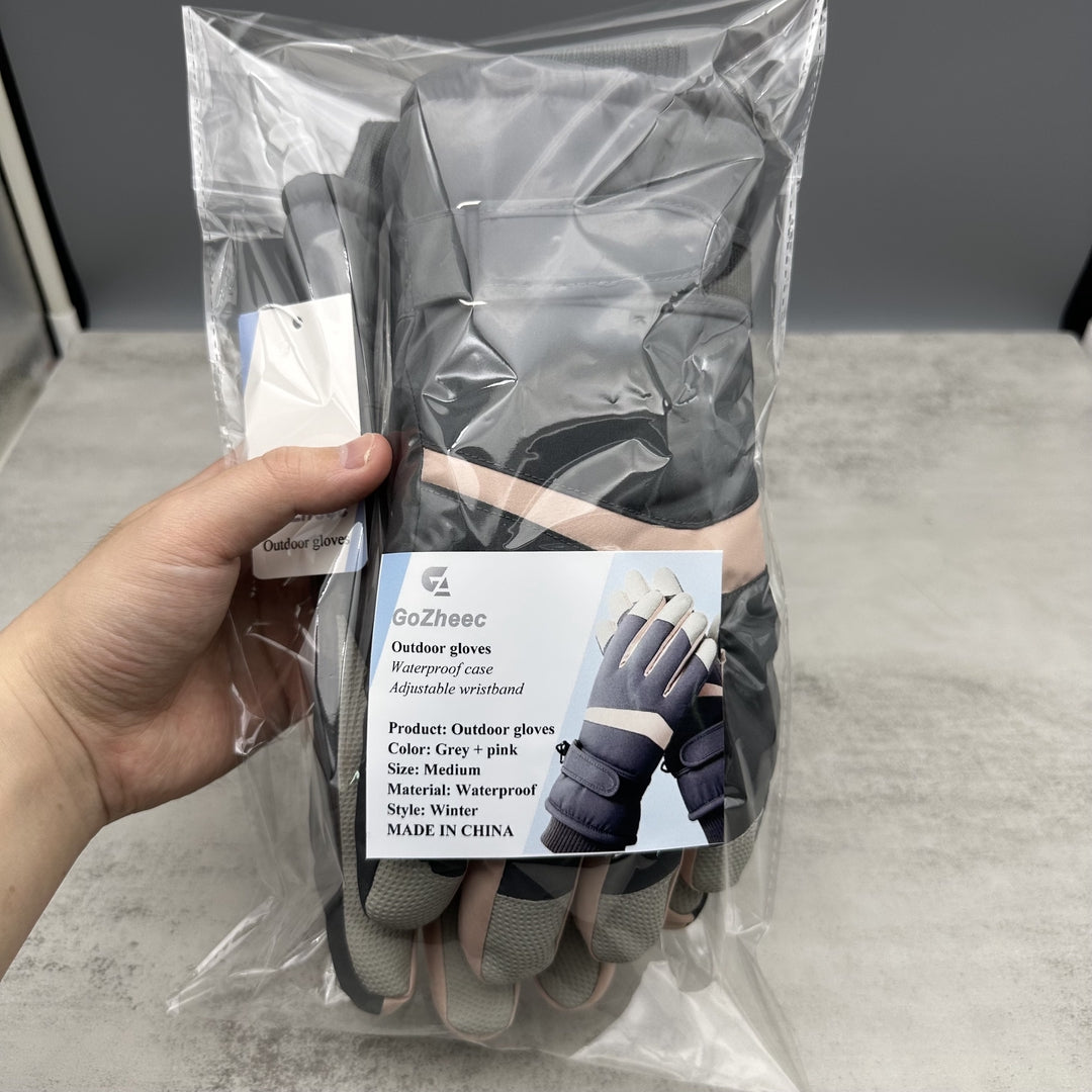 GZ GOZHEEC Outdoor Gloves: Women's High-Performance Ski Mittens with Waterproof Protection