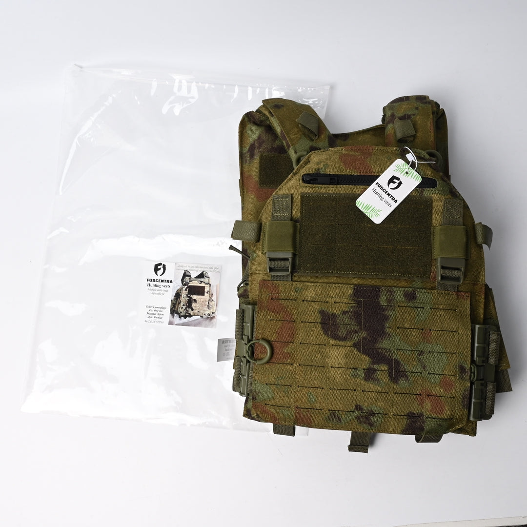 FUSCENTRA Hunting Vests - Professional Tactical Outdoor Gear with Multi-Purpose Storage System
