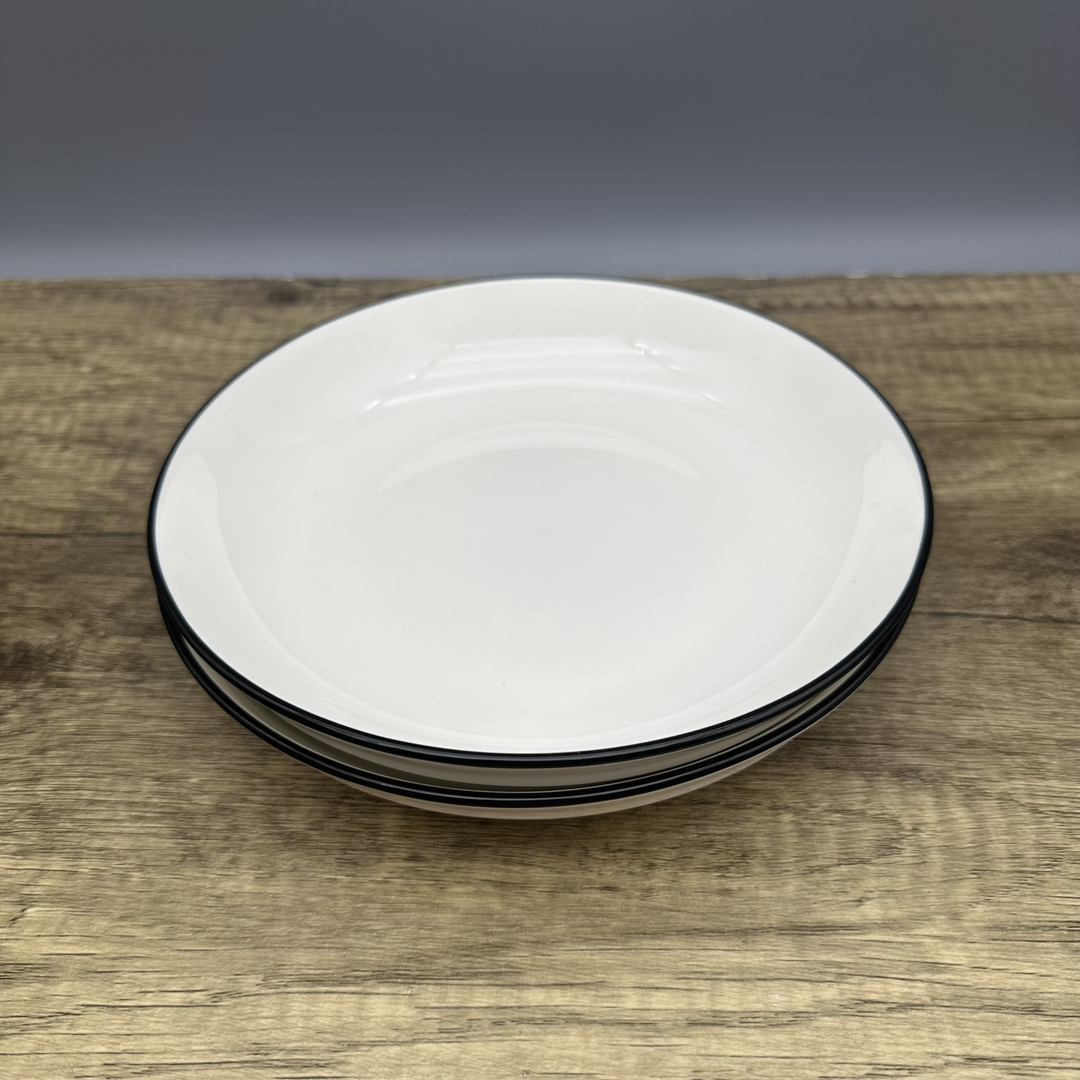 KAWASIMAYA Modern Ceramic Dinnerware Set | 16-Piece Plates and Bowls Collection for Kitchen