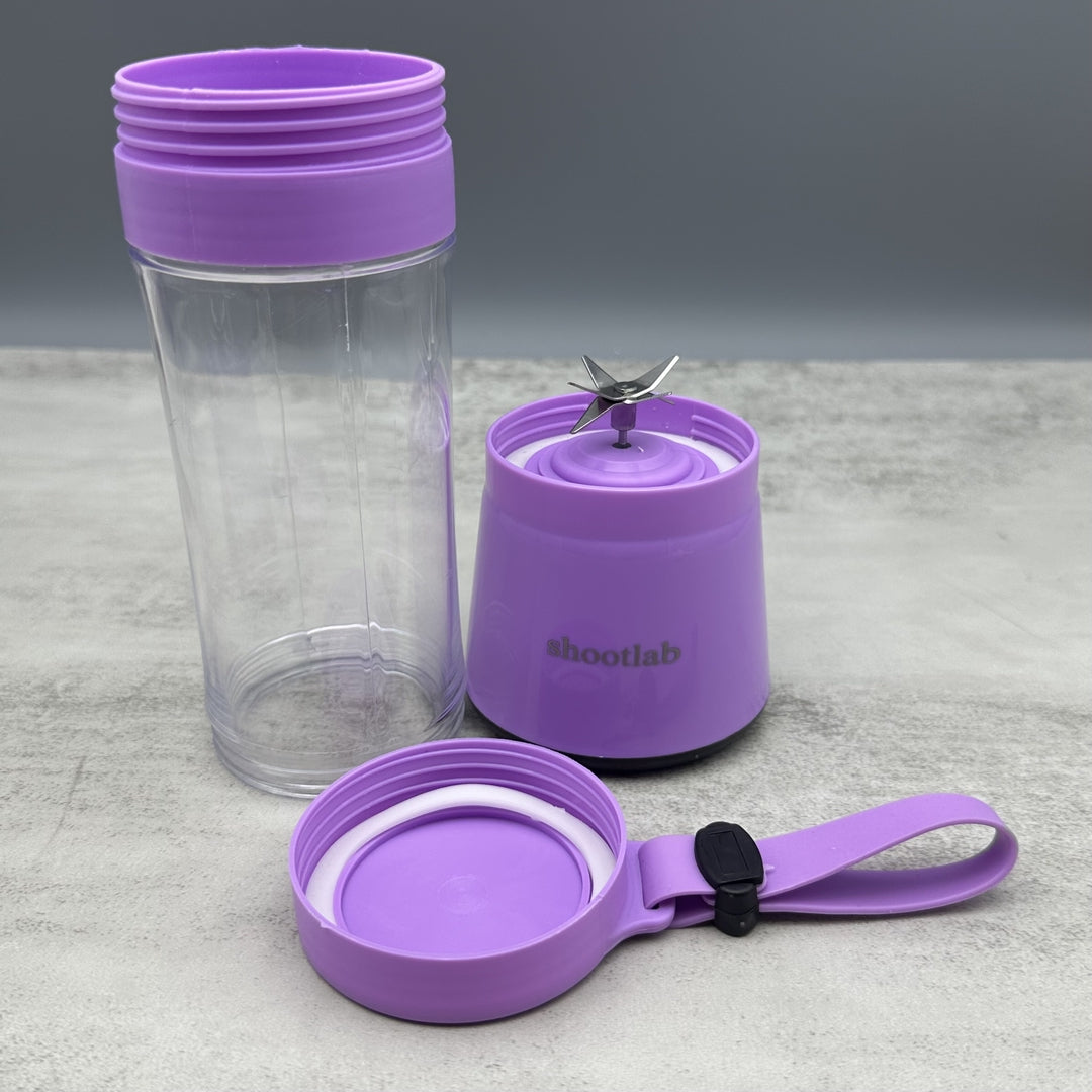 shootlab Juice Extractors, Electric: Portable 6-Blade Mini Juicer for Fresh, Nutritious Beverages