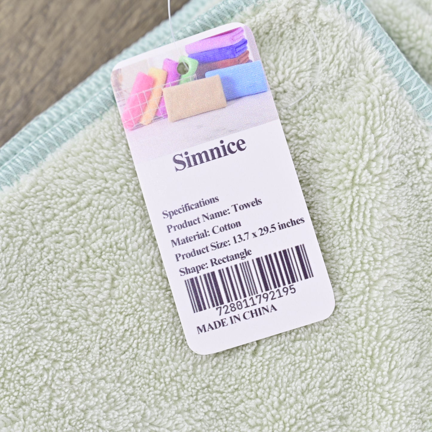 Simnice Face Towel Adult Soft Terry Absorbent Quick Drying Body Hand Hair Bath Towels Washbasin Facecloth Bathroom