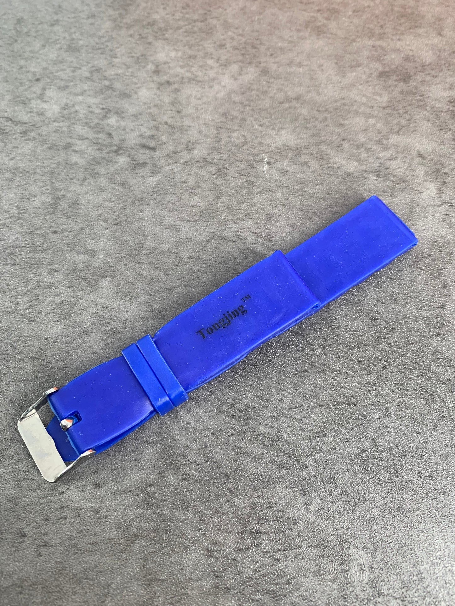 Tongjing Soft Silicone Strap Universal Elbow Arc Rubber Band Sport Replacement Watch Accessories