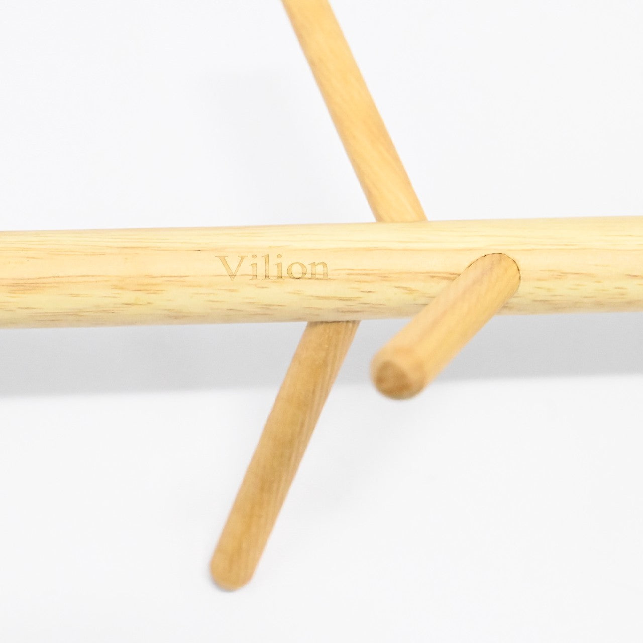 Vilion Wooden Mug Holder Tree Coffee Mug Tea Cup Organizer with 6 Hooks