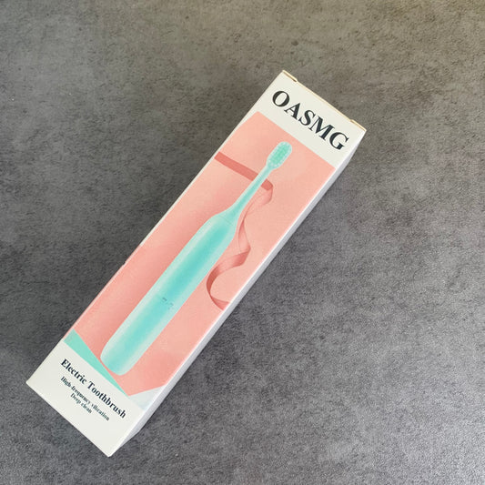 OASMG Blue Electric Toothbrush for Adults and Kids Smart Cleaning and Whitening