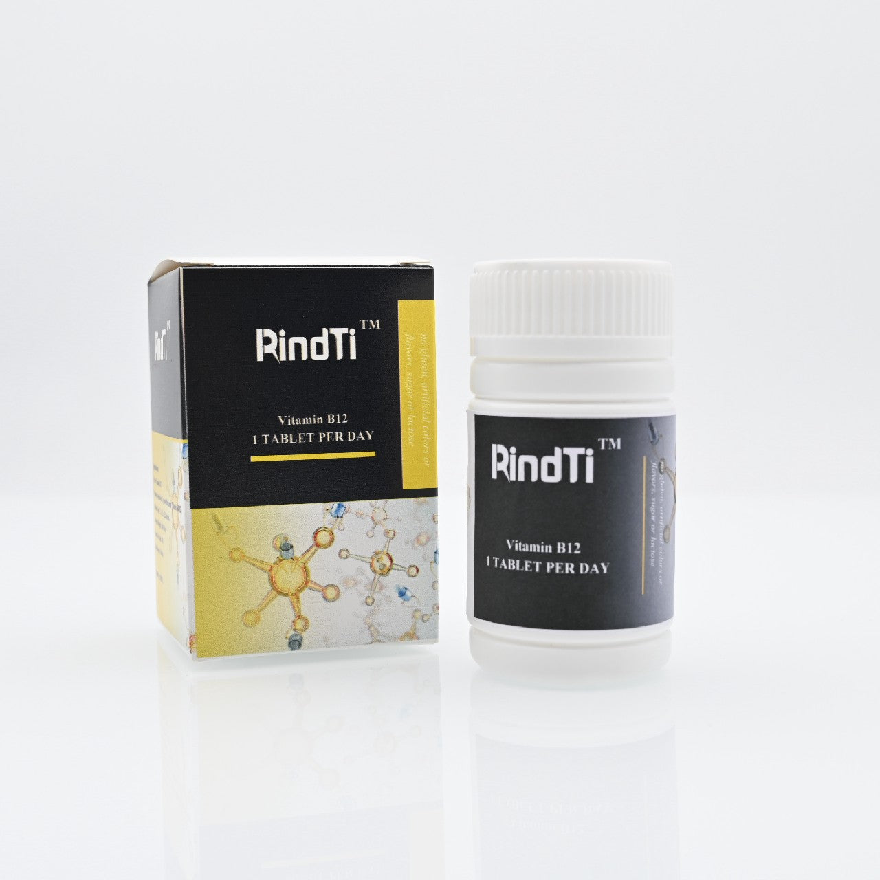 RindTi Vitamin B12 Promotes Metabolism Improves Immunity, 100 Capsules