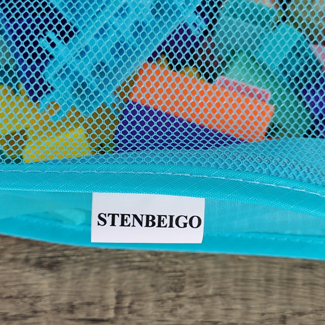 STENBEIGO Toy Building Blocks Toddler Block Toys with Storage Bag Gift Ideas for Kids