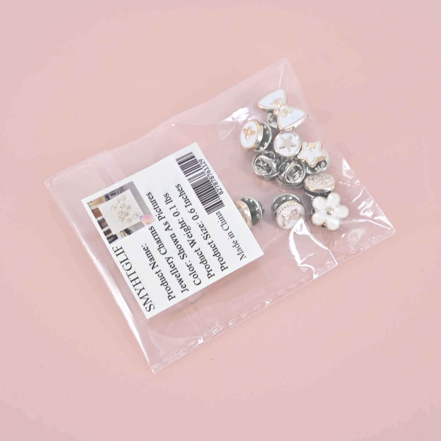 SMYHTGLIF Jewellery Charms Clothes Decoration Buckle Pin Accessories