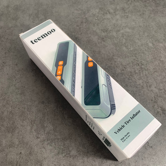 teemoo Tire Inflator Portable Air Pump For Car Tires - Car Accessories Black