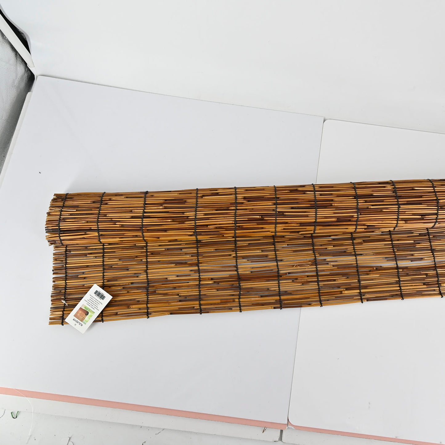 HJLKDYM Natural Classic Bamboo Blinds Light Filtering Window Curtains