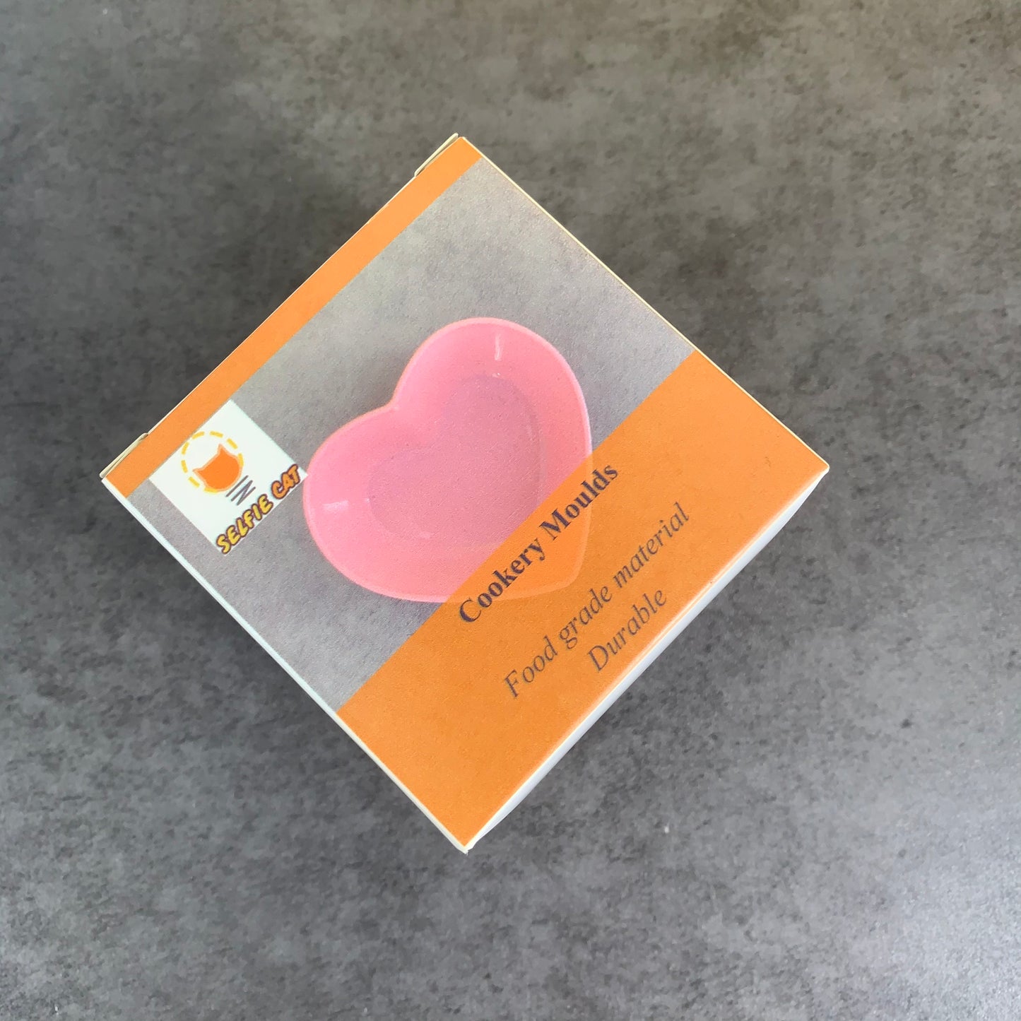 SELFIE CAT Heart Shape Ceramics Saucer Kitchen Saucer