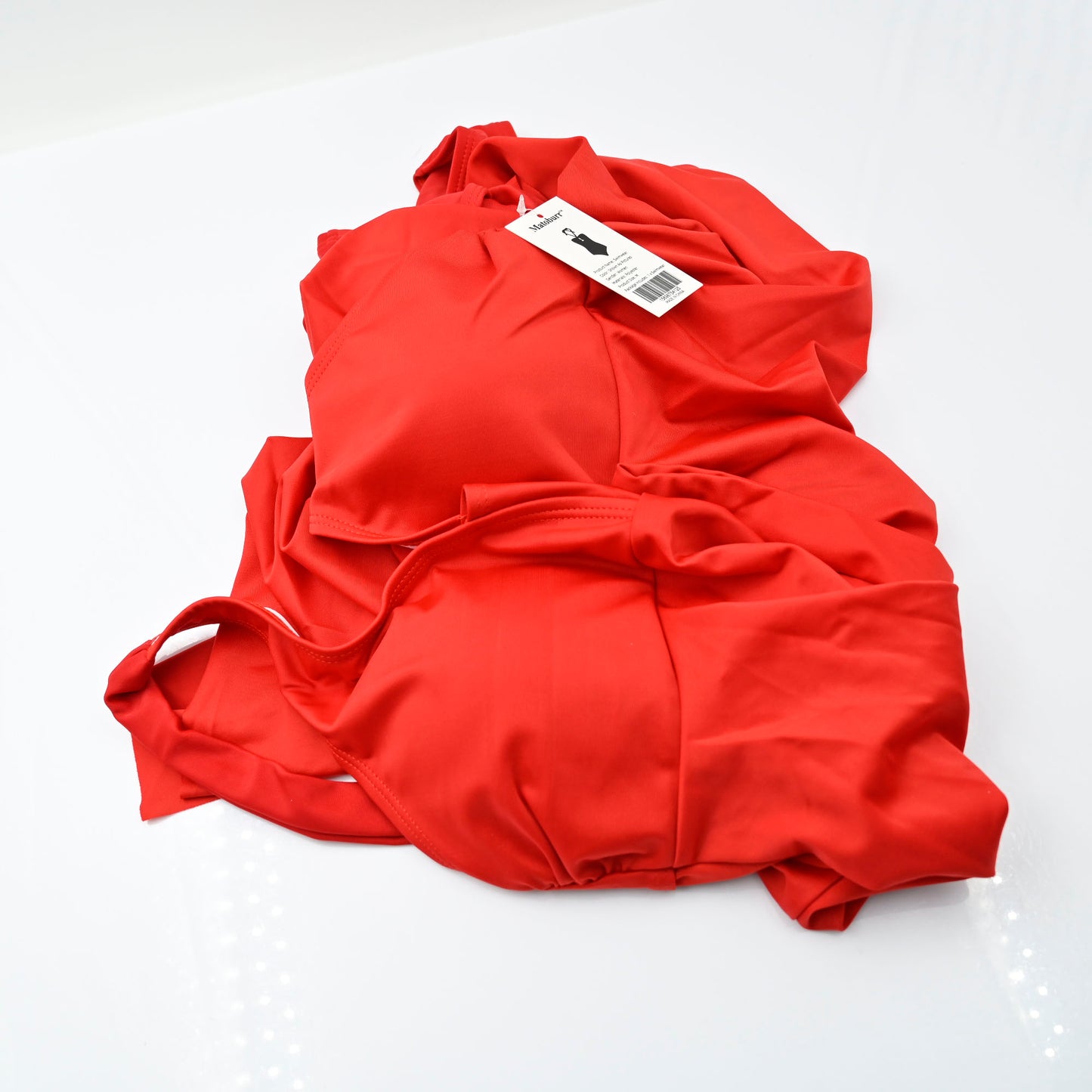 Matoburr Swimwear V Neck Bathing Suits Swim Dress