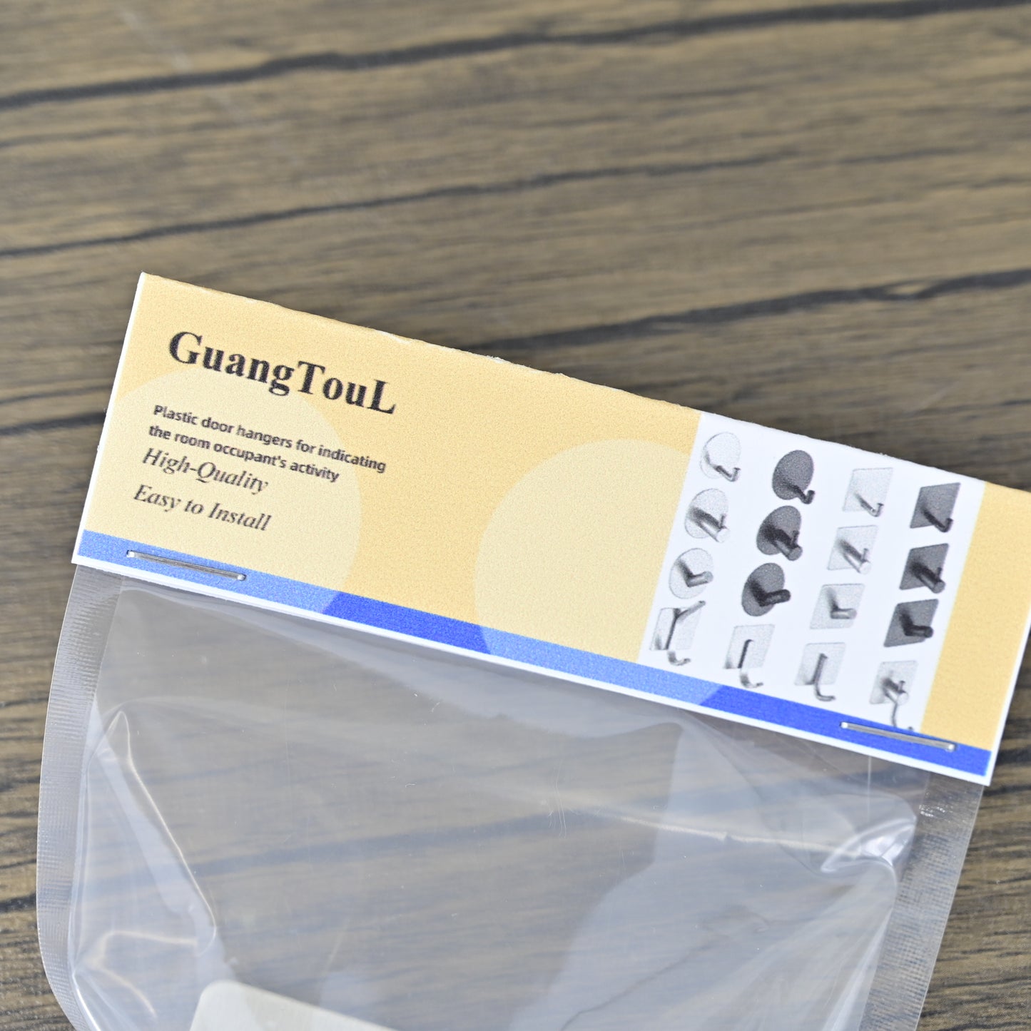 GuangTouL Metal Hooks Stainless Steel Punch-free Hook in Silver