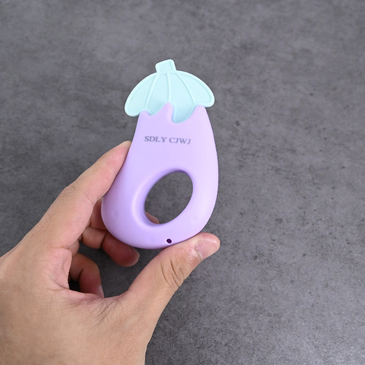 SDLY CJWJ Newborn Baby Grab Toys Chews Food Grade Kid Toy in Purple