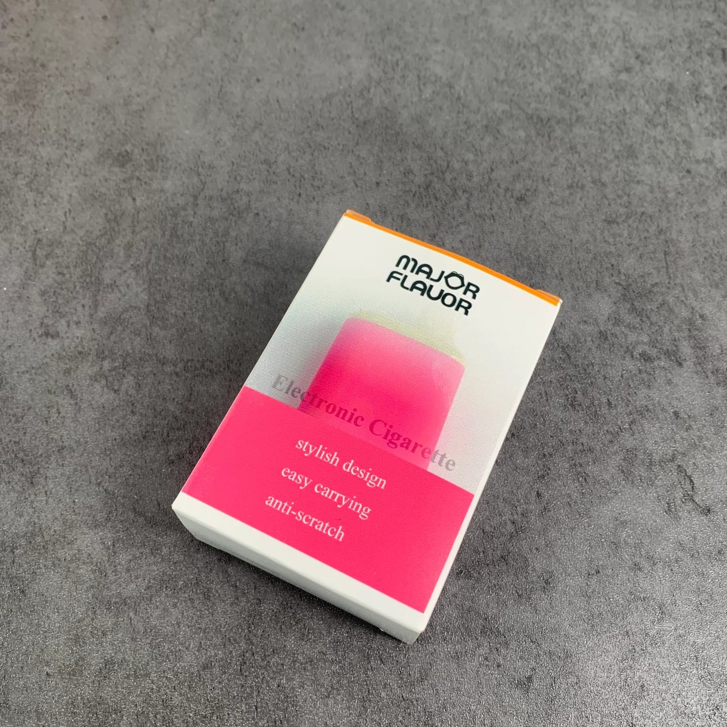 MAJOR FLAVOR Light Nicotine Peach Flavor Content E-cigarettes in Pink