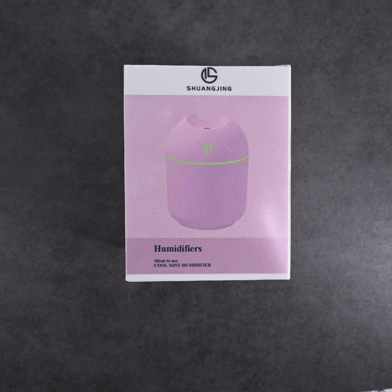 SHUANGJING Pink Portable USB Portable LED Mini Home Humidifiers 250ml for Bedroom
