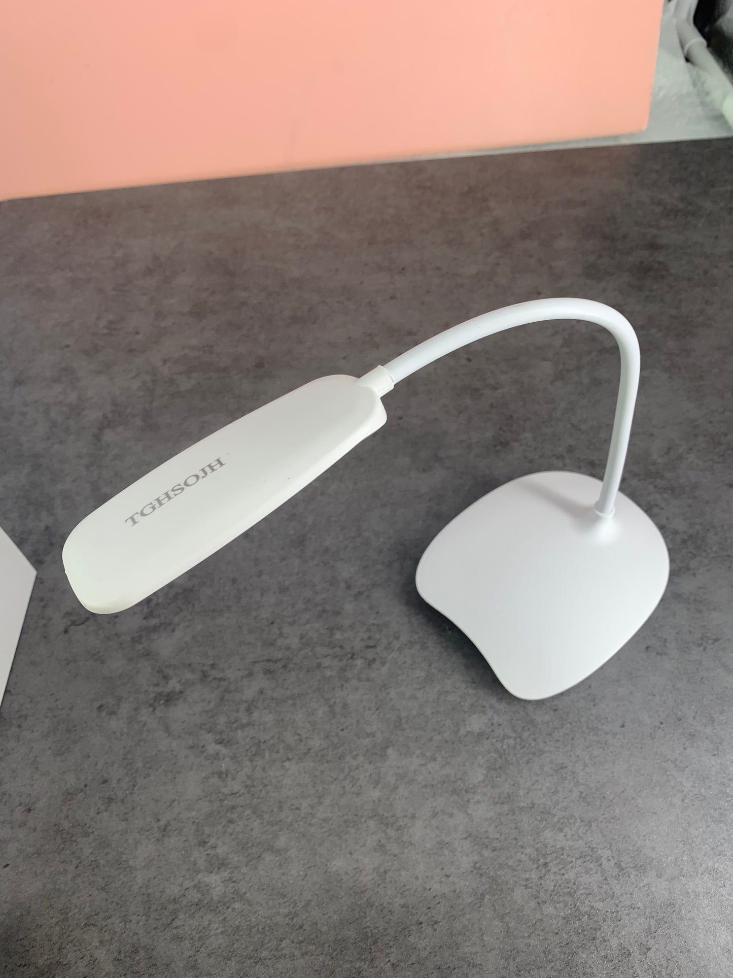 TGHSOJH LED Desktop Reading Light Touch Control 5W Desk Light Blue for Study Office in White