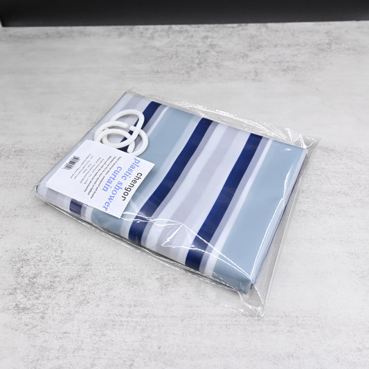 chengor Plastic Shower Curtain Liner 72x72 with Grommets Holes