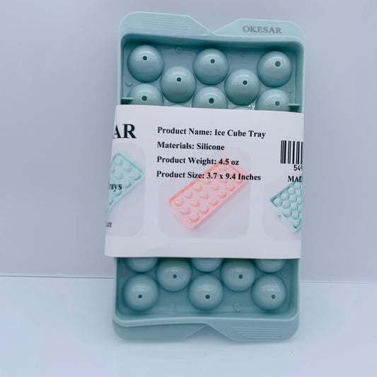 OKESAR Ice Cube Molds in Light-Green