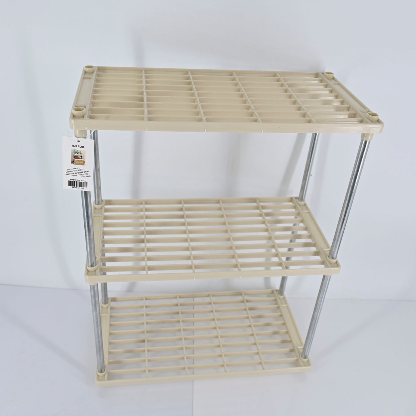 HJZALMI Storage Rack for Kitchen Tableware Shelves Home Bathroom Storage Rack