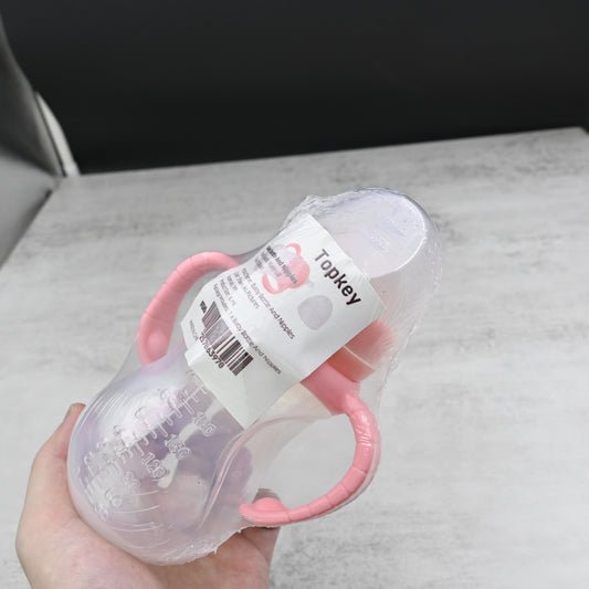 Topkey Safety Baby Toddler Nursing Nipple Bottle Baby Bottle and Nipples