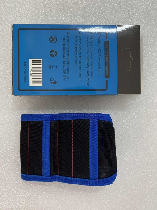 JVMAC Magnetic Wristband for Home Improvement Projects in Blue