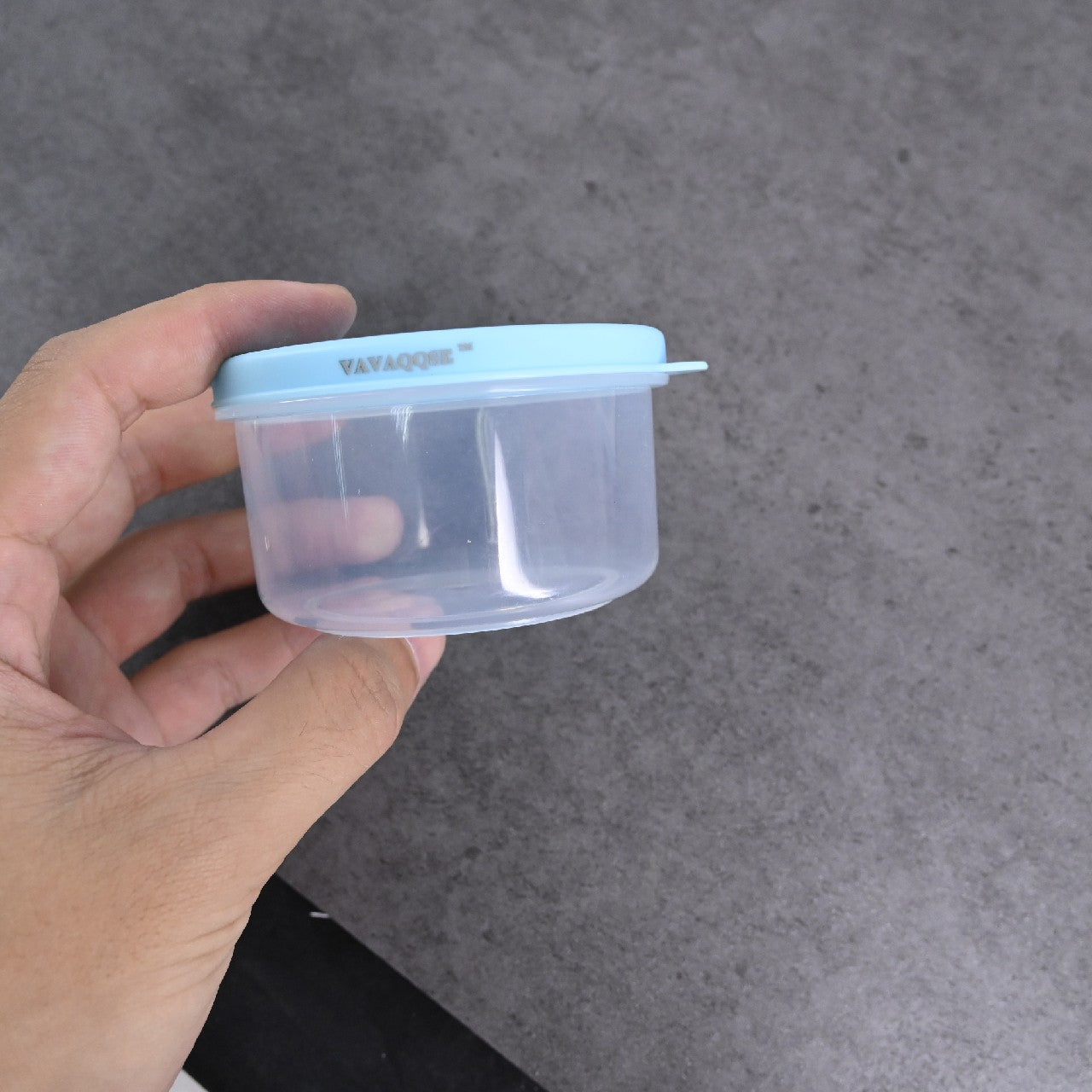 VAVAQQSE Reusable Microwave Dishwasher Safe Leakproof Food Meal Prep Containers in Blue