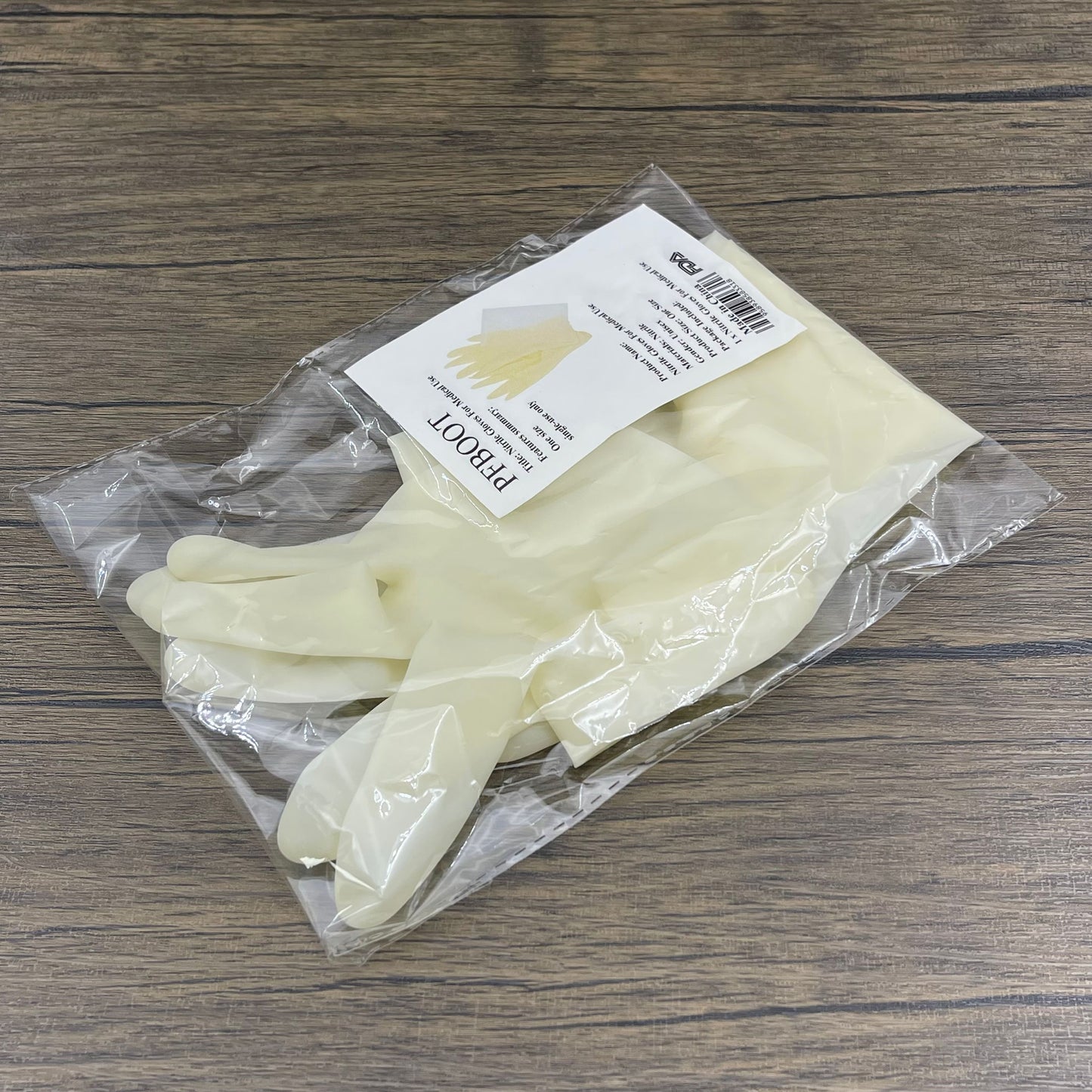 PFBOOT Durable Medical Nitrile Gloves in Light Yellow