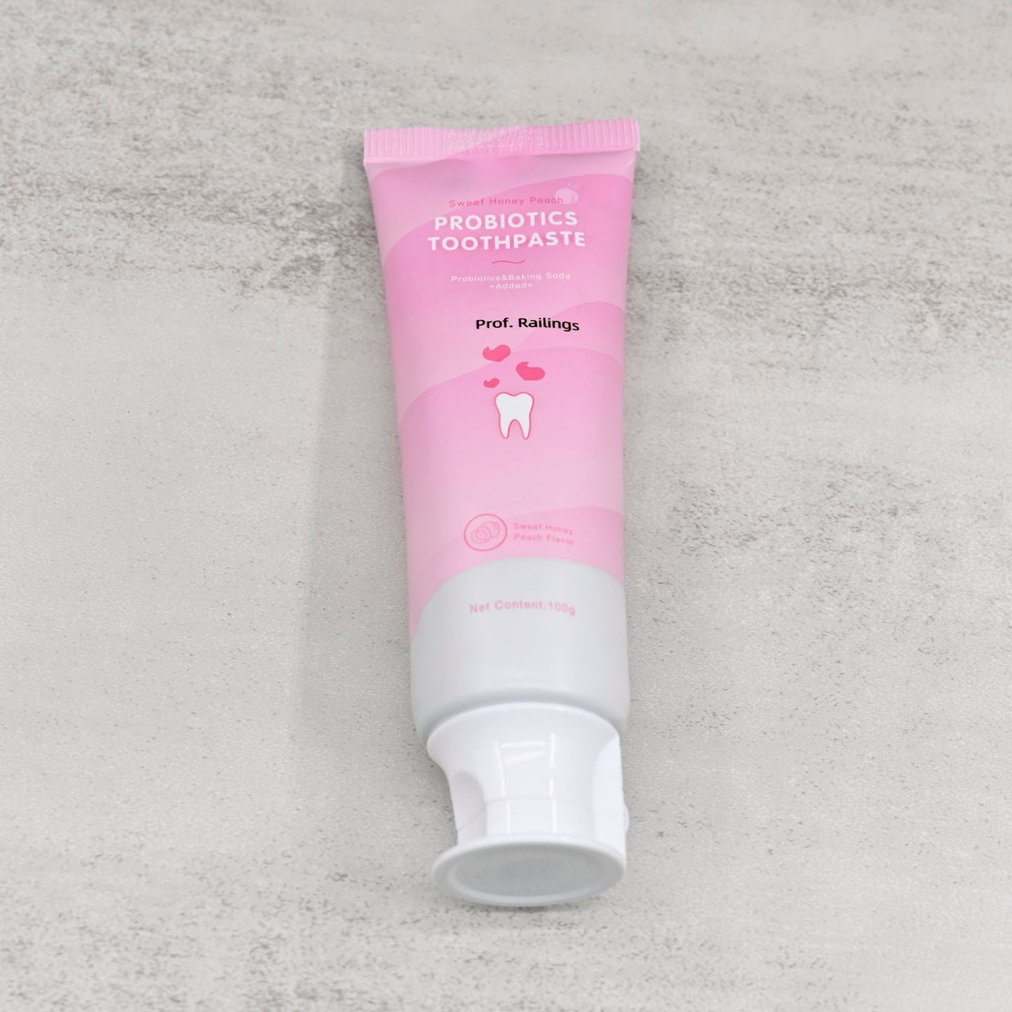 Prof. Railings Toothpaste for Sensitive Teeth and Cavity Prevention