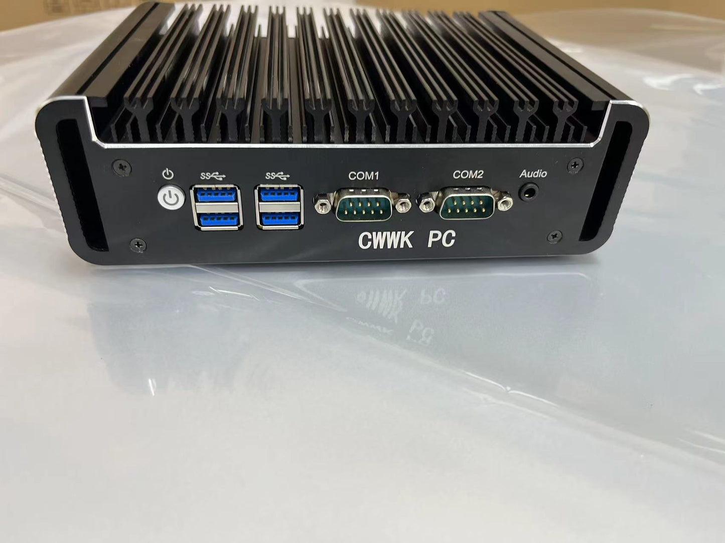 CWWK PC Micro Computer PC Decktop Computer, WiFi /4K /Bluetooth in Black