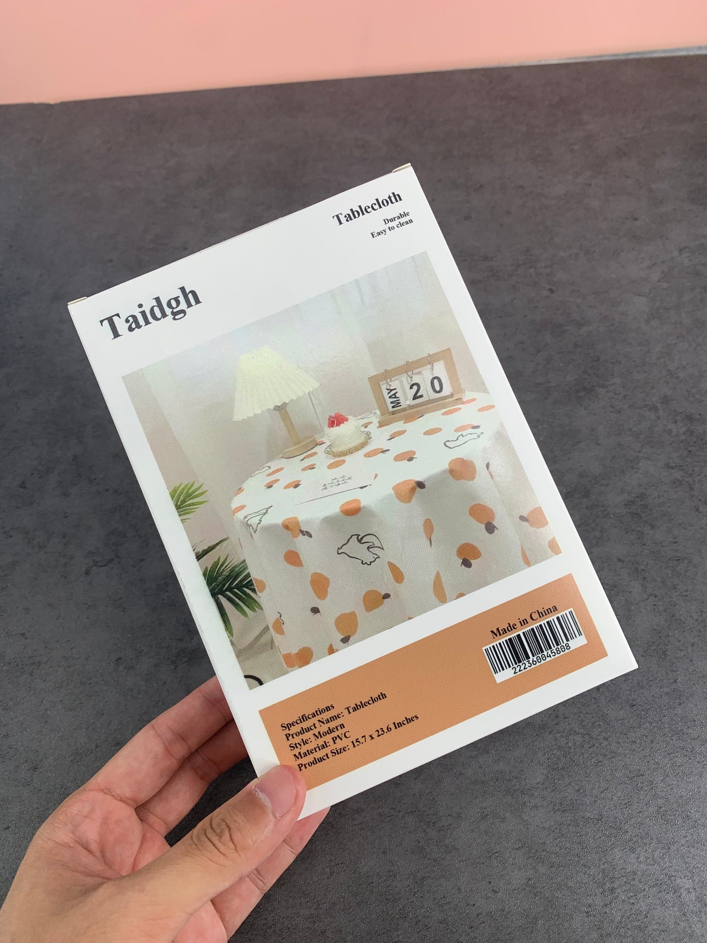 Taidgh Tablecloth Cute Girl Style Tablecloth Dining Table Student Dormitory Desk Bedroom Coffee Table Tablecloth