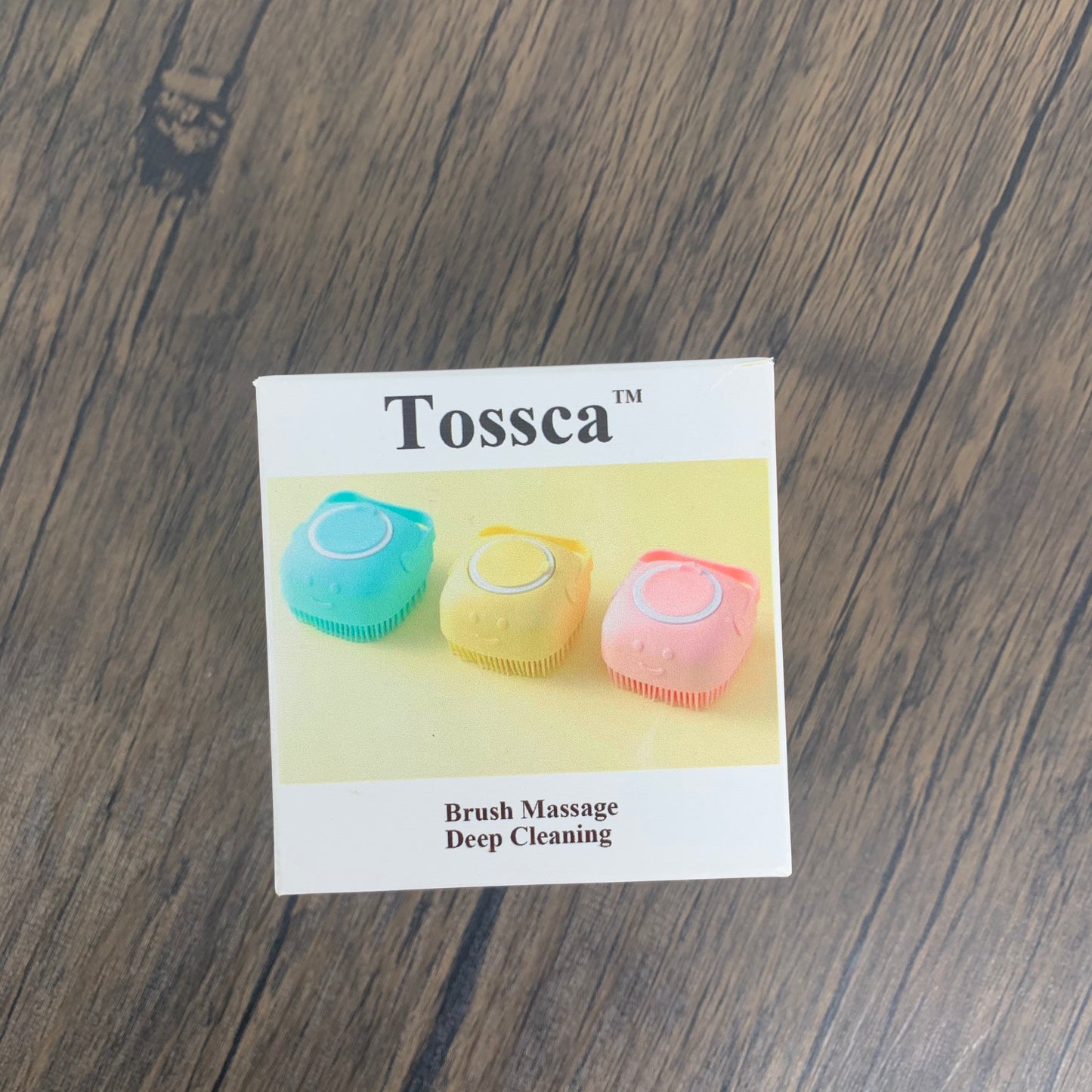 Tossca Soft Silicone Dog Brush in Pink