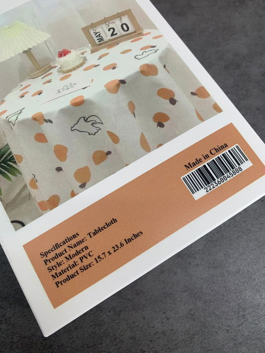 Taidgh Tablecloth Cute Girl Style Tablecloth Dining Table Student Dormitory Desk Bedroom Coffee Table Tablecloth