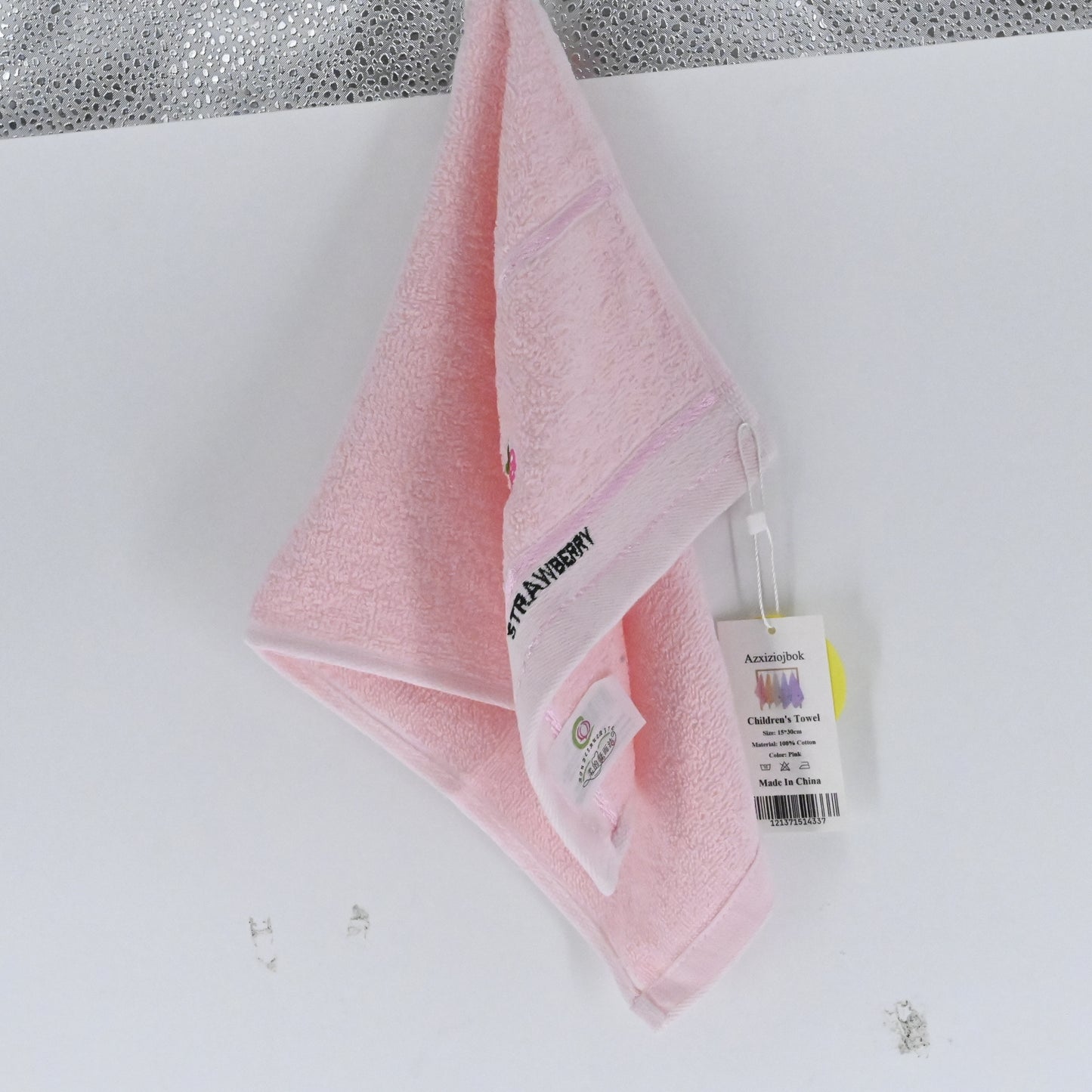 Azxiziojbok Children's Pure Cotton Primary Baby School Students Face Towel