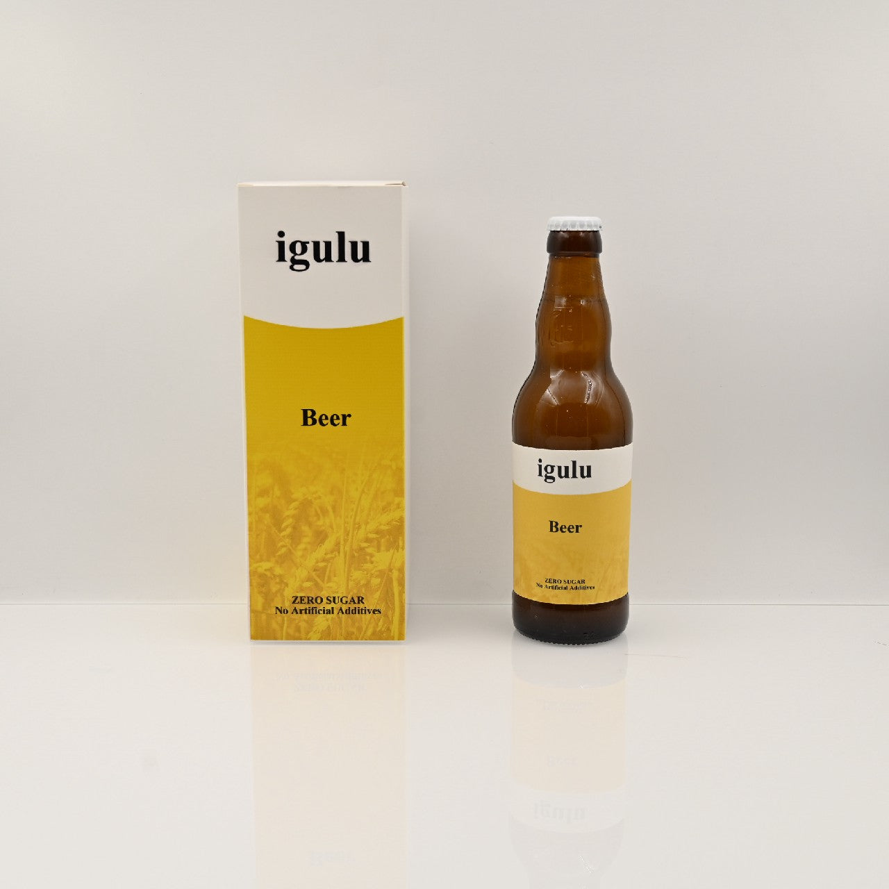 igulu 1 PC White Beer Belgian Wheat Beer Traditional Brewed Beer