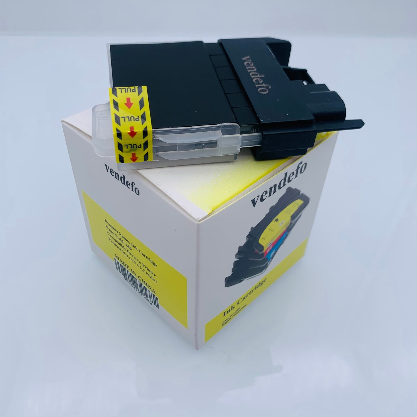 vendefo Printers Ink Cartridges Suited for MFC-J265W MFC-J410 J415W LC975BK 985, Black