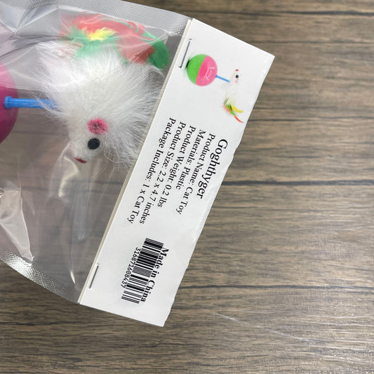 Goghthyger High-quality Tumbler Cat Toy Pet Cat Toy Interactive Kitty Toy with Feather Tumbler