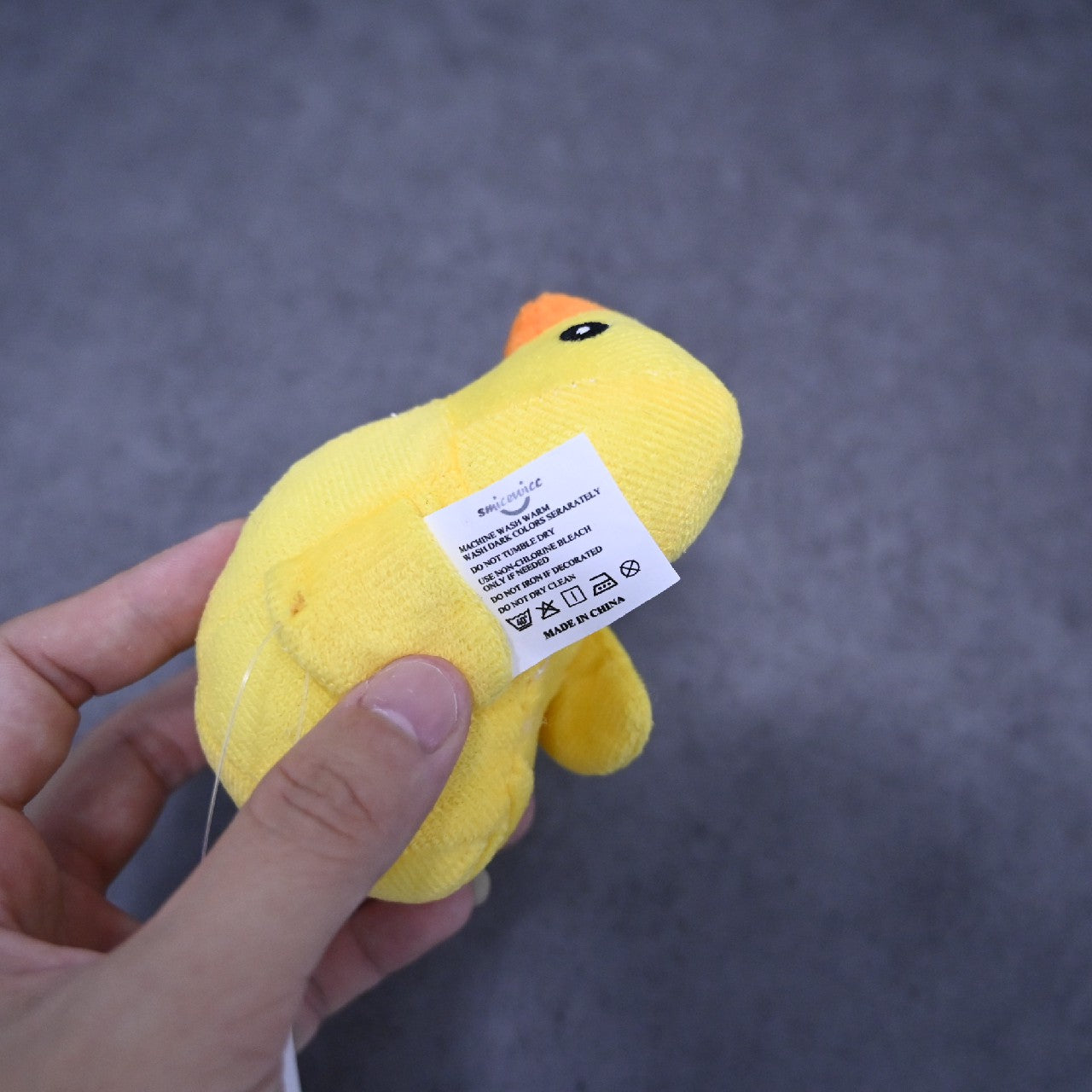 smicewicc Yellow Duck Soft Plush Sleeping Pillow Stuffed Animal Toys for Kids