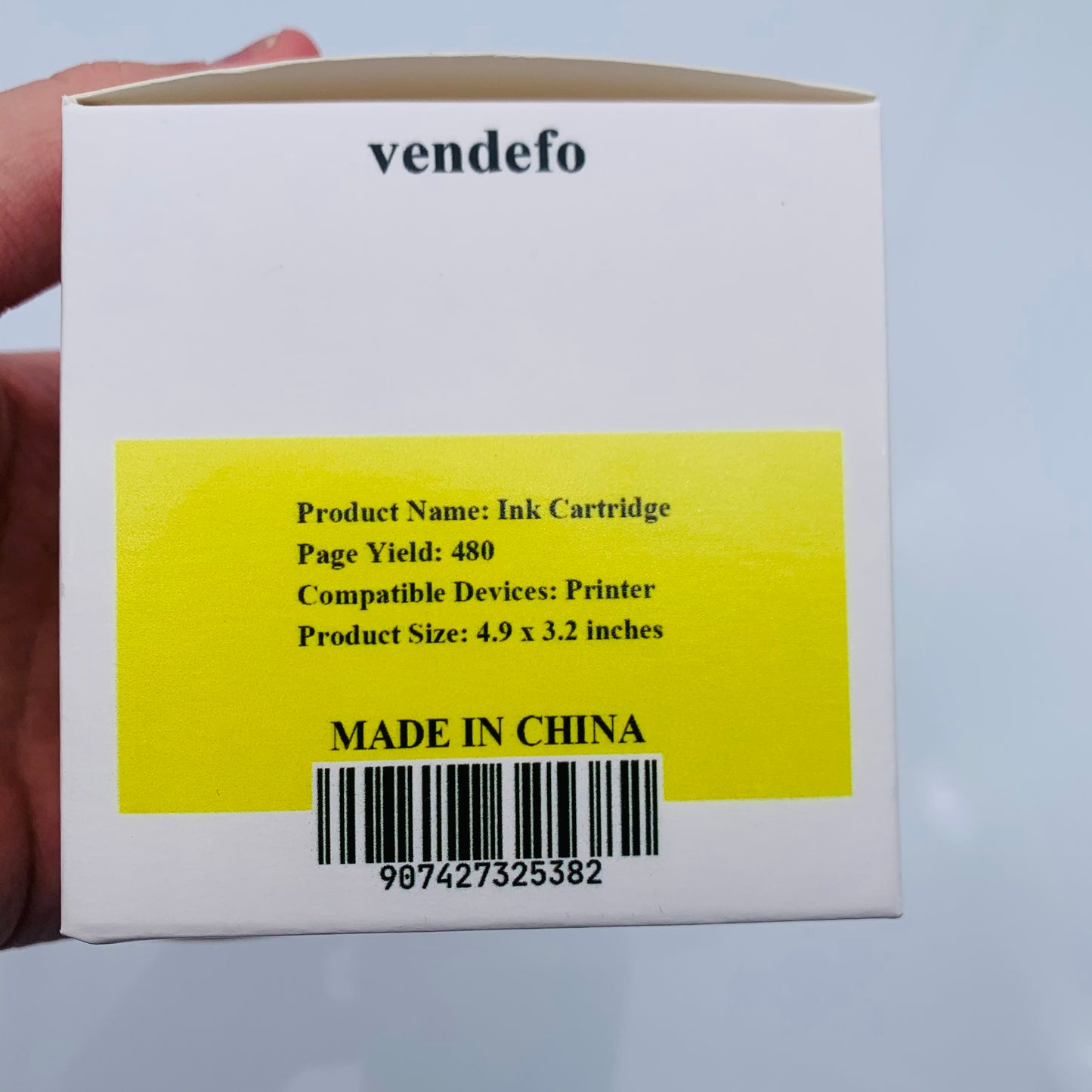 vendefo Printers Ink Cartridges Suited for MFC-J265W MFC-J410 J415W LC975BK 985, Black
