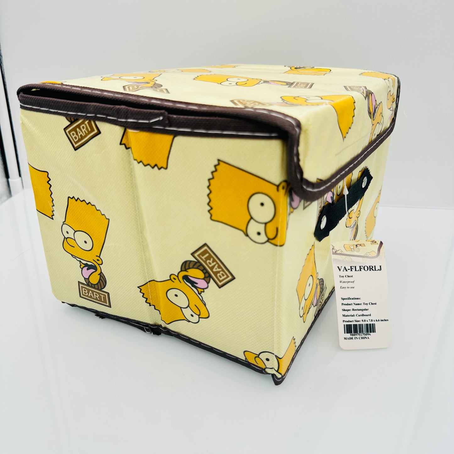 VA-FLFORLJ Chirldern Foldable Waterproof Toy Box Chests with Lid