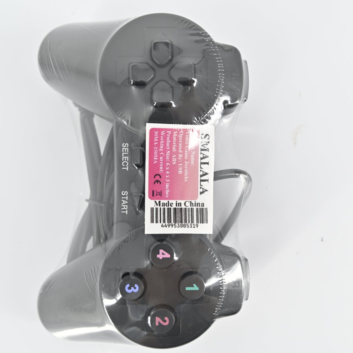 SMALALA Dual-Vibration Video Game Joystick Gamepad Computer Game Controller for PC Windows PS3