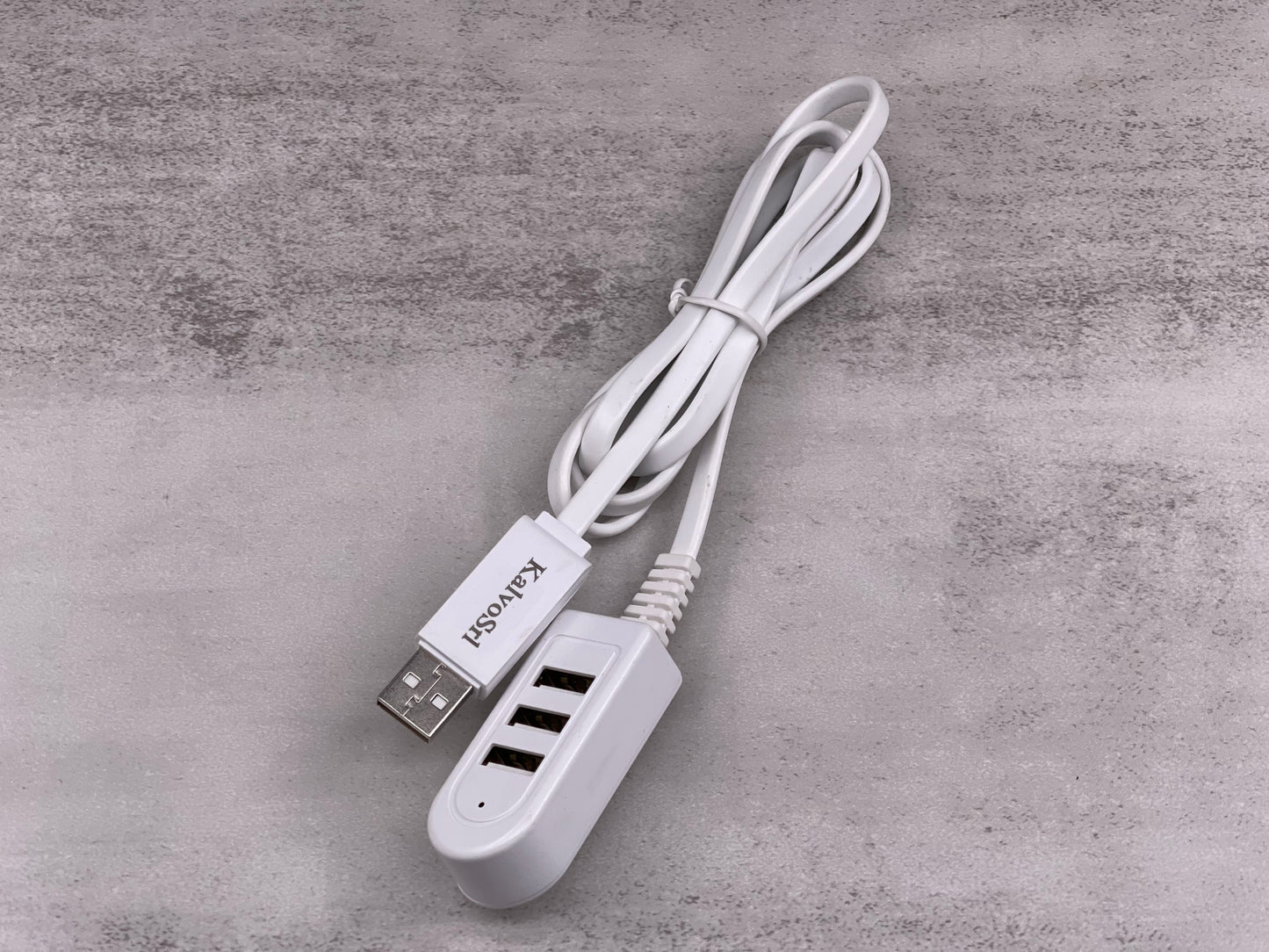 KalvoSrl 3 Port Portable USB 2.0 Hub Splitter And Expander Hub