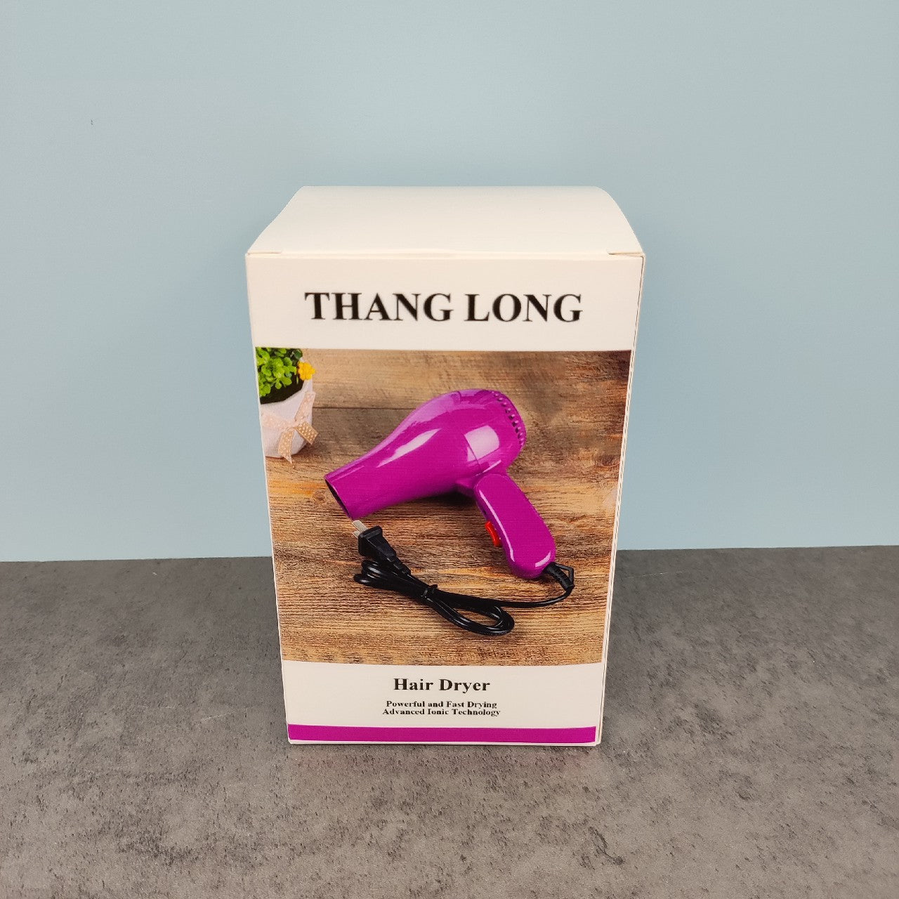THANG LONG Professional Hair Dryer Compact Blow Dryer for Quick Drying, Purple