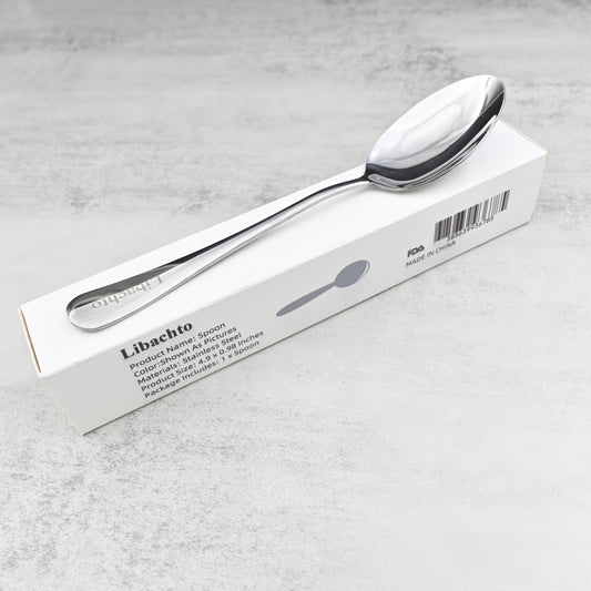 Libachto High Quality Steel Stainless Spoon Tea Coffee Soup Rice Dishware