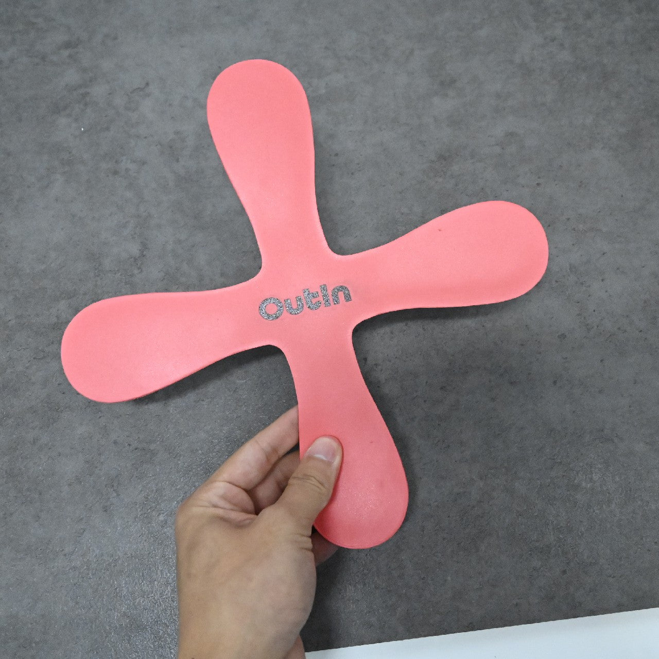 outin Pet Toy Durable Boomerang Soft Cross Boomerang for Sports Game Toy