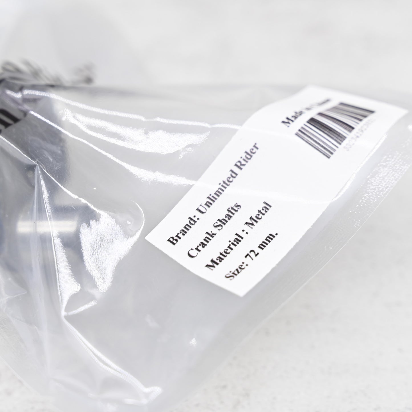 Unlimited Rider Crank Shafts For Indicate Specific Use or Application Replacement Part