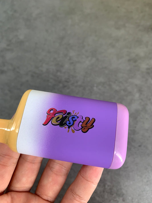 Feisty Light Nicotine Grape Flavor Electronic Cigarette in Purple