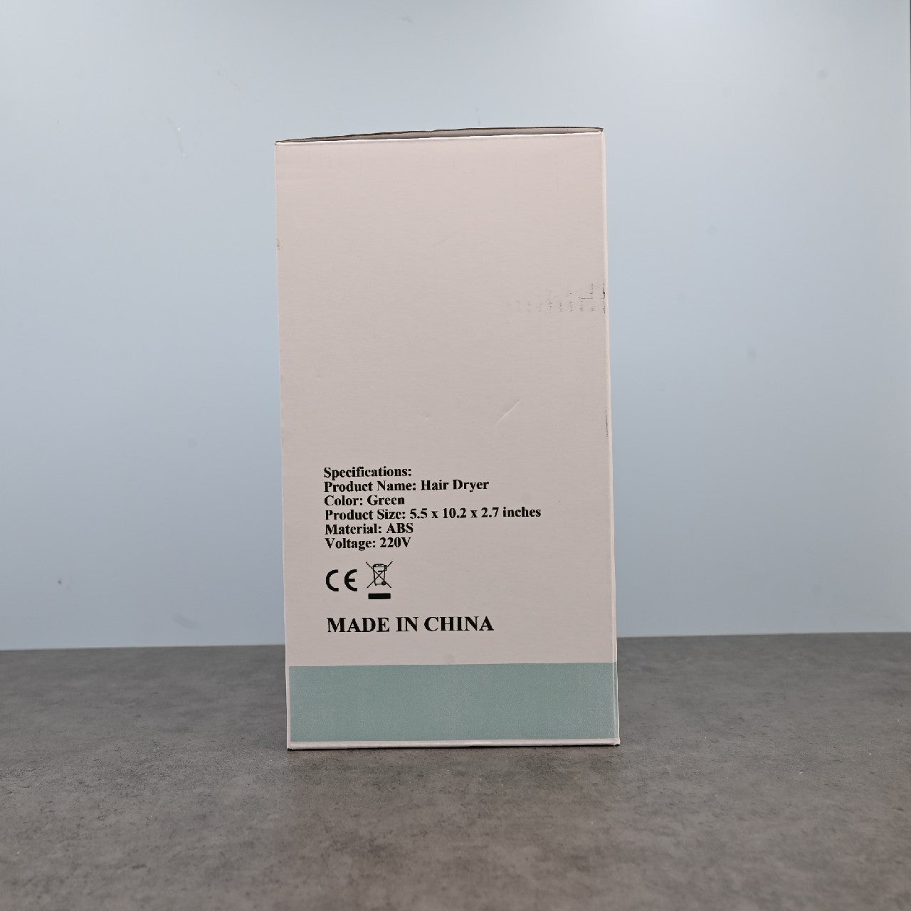 MingZhiCheng Green Hair Dryer Portable Hair Dryer Home-Use & Professional Blow Dryer