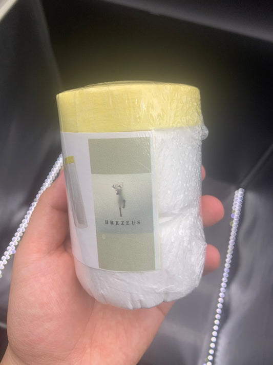 HRKZEUS Window Masking Films Portable Folded Protective Masking Film